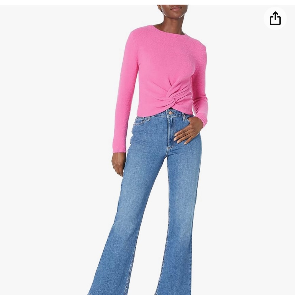 The Drop rose pink sweater - Picture 3 of 4
